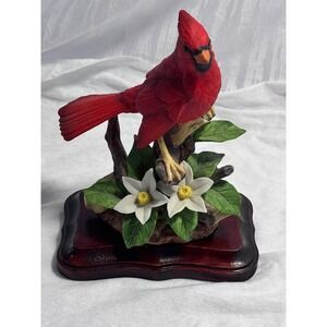 Lefton China Nest Egg Collection Cardinal Figurine 06678 Sam Nakamura 1988 Red